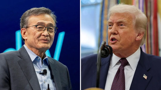 Lip-Bu Tan / Donald Trump