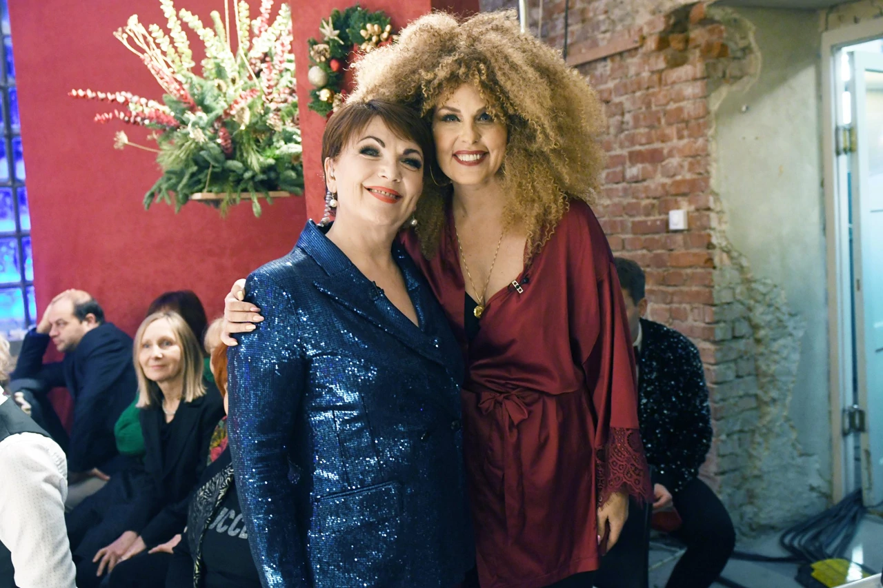 Zorica Kondža i Anđa Marić, Foto: Božić velikih želja/HRT