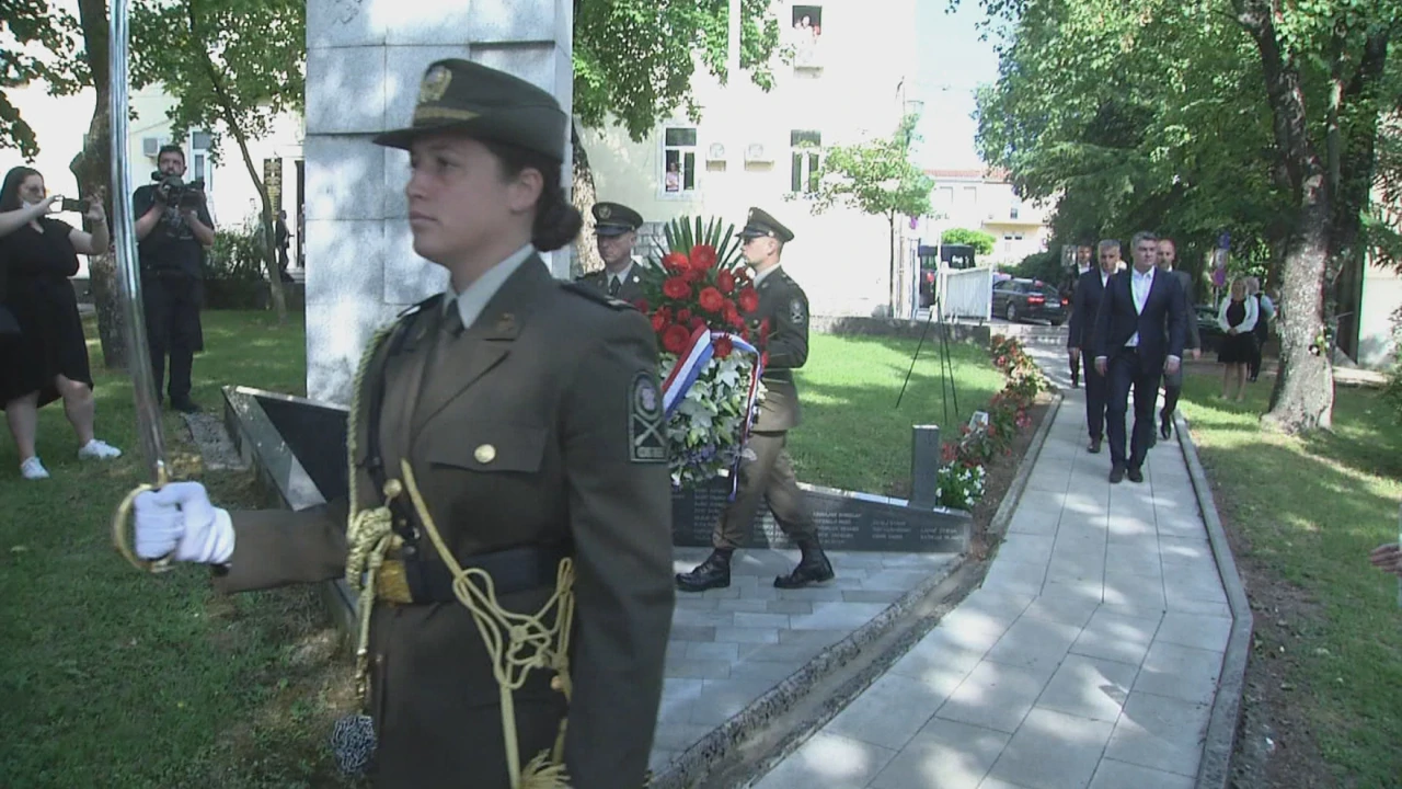 Milanović u Sinju, Foto: Dnevnik/HRT