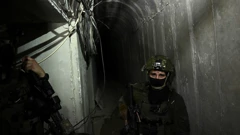 Izraelski vojnik u Hamasovom tunelu