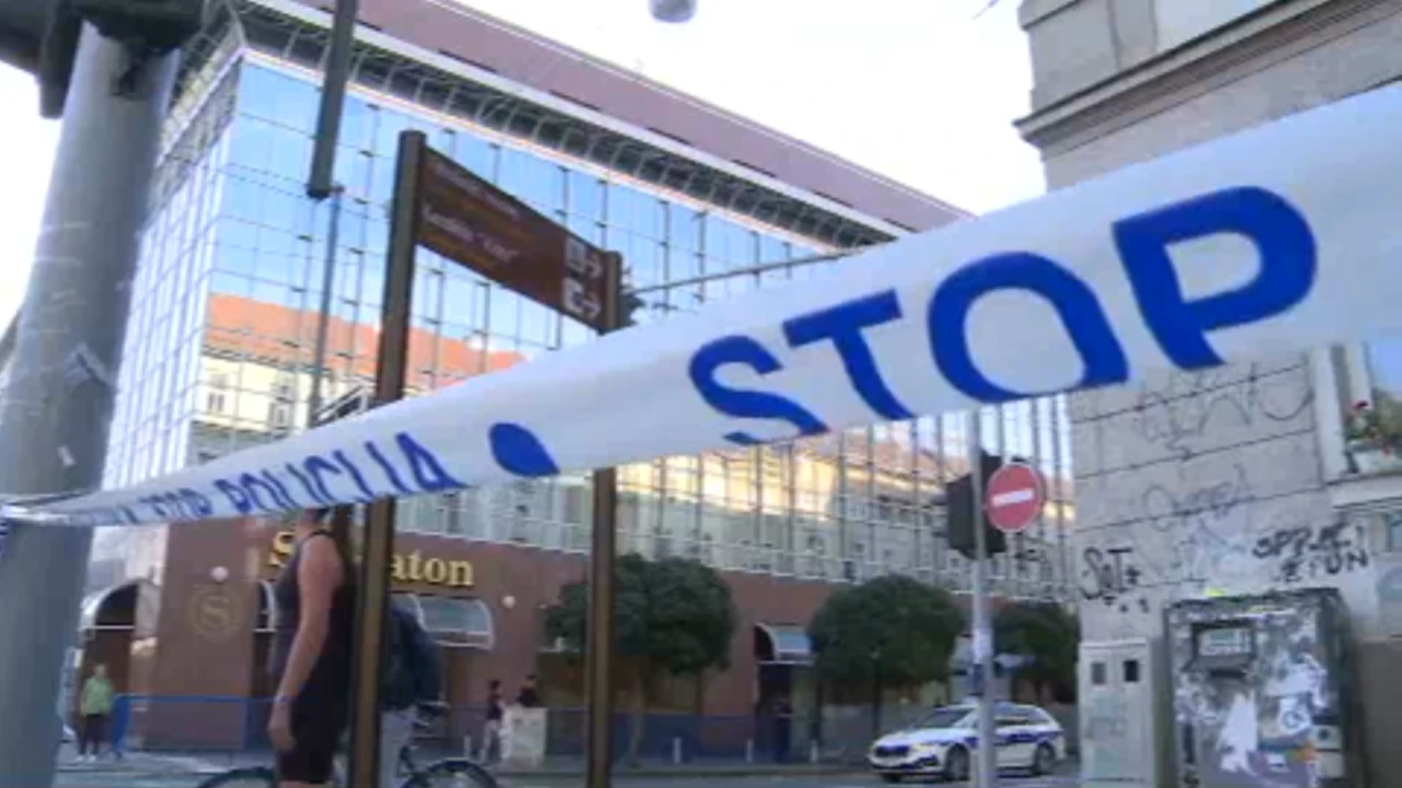 Blokirani dijelovi Zagreba, Foto: HTV/HRT