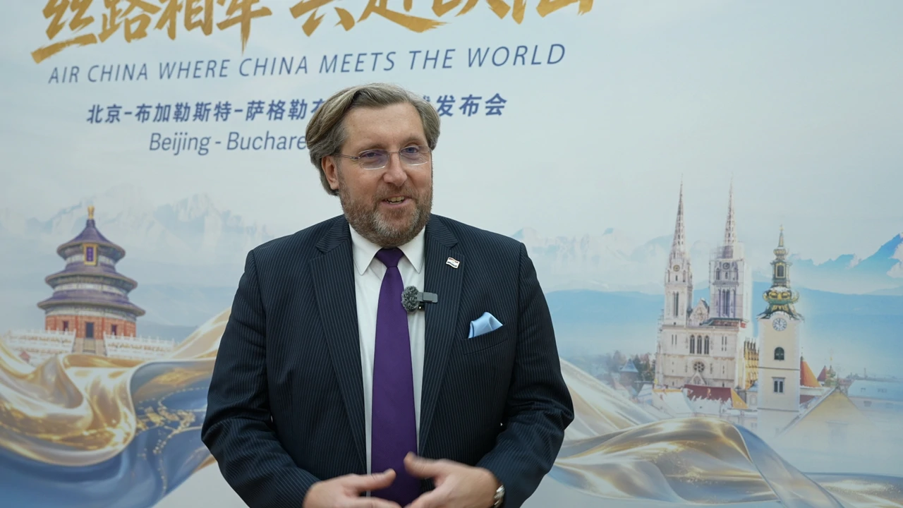 Dario Mihelin, veleposlanik HR u Kini, Foto: Zhang Shideng//