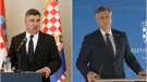 Zoran Milanović y Andrej Plenković 
