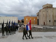 Mimohod ratnih zastava Zadrom, Foto: Vladimir Šetka/Radio Zadar