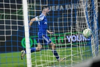 Dinamo - PAOK, Bruno Petković za 2-0 , Foto: Goran Mehkek /CROPIX
