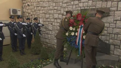 Polaganje vijenaca za poginule branitelje dugoreške 137. brigade