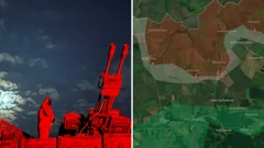 Mobilna jedinica ukrajinske PZO / Rusko napredovanje do 14. lipnja