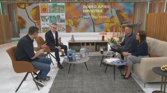 Zoran Vakula i Krešimir Biuk u emisiji "Dobro jutro, Hrvatska", Foto: HTV/HRT