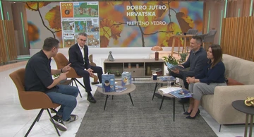 Zoran Vakula i Krešimir Biuk u emisiji "Dobro jutro, Hrvatska"