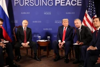 Američki predsjednik Donald Trump i ruski čelnik Vladimir Putin, Foto: Kevin Lamarque/REUTERS