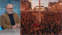 Ante Letica; Prosvjed u Zagrebu protiv mjera