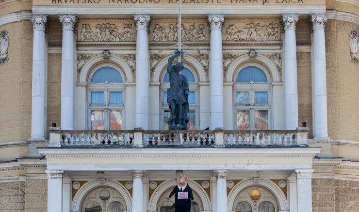 Praizvedba predstave "Kazalište" Pascala Ramberta u HNK Zajc
