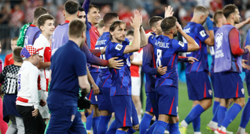 Slavlje igrača Hrvatske, Luka Modrić