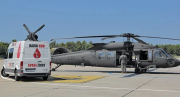 Helikopterom HRZ-a srce za transplantaciju stiglo iz Zadra u Zagreb