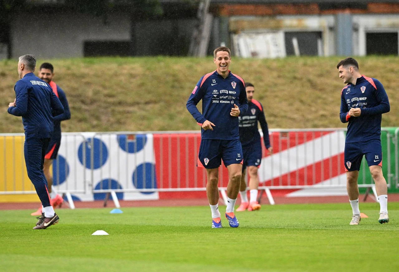 Trening Hrvatske u Neuruppinu, Foto: Marko Lukunic/PIXSELL