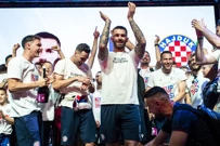 Slavlje nakon osvojenog Kupa, Foto: Milan Šabić/PIXSELL