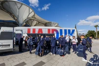 Povratak juniora Hajduka iz Dortmunda, Foto: Zvonimir Barisin/PIXSELL