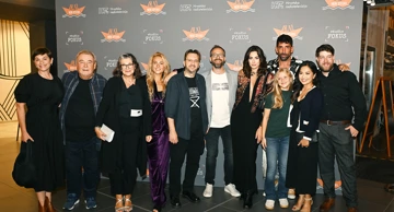 Ekipa nove humoristične serije "Blaž mađu ženama" na premijeri 