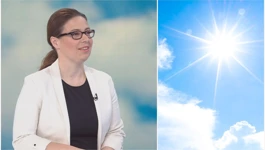 Meteorologinja Kristina Klemenčić Novinc