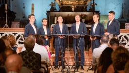 vrhunski ansambl King's Singers nastupio je na otvorenju 49. Osorskih glazbenih večeri 