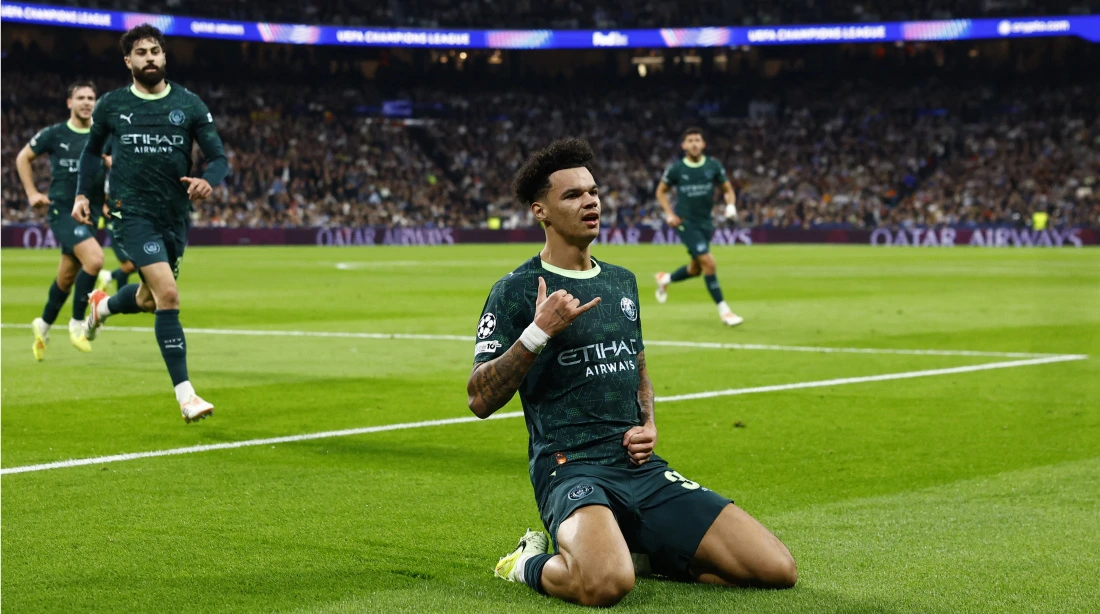 O'Reilly slavi pogodak za City, Foto: Susana Vera/REUTERS