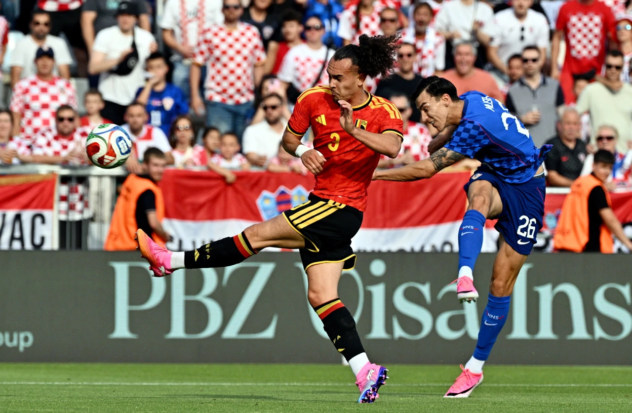 Hrvatska - Belgija, Foto: Damir Krajac/CROPIX