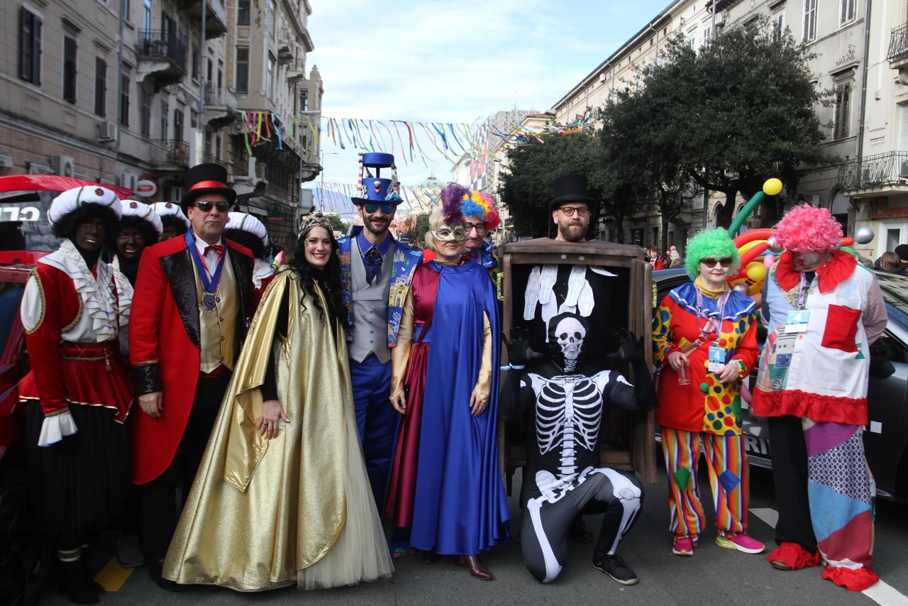 Riječki karneval, Foto:  Goran Kovacic /Pixsell