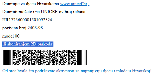 Podrižite UNICEF-ovu kampanju