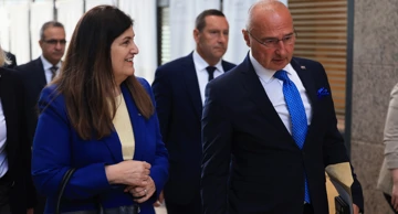 Ministers Aghabekian and Grlić Radman