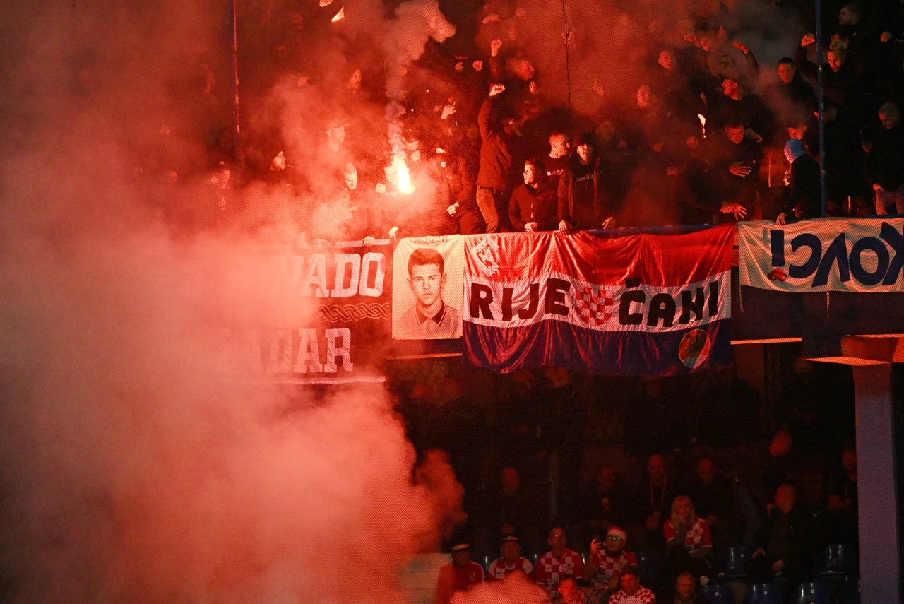 Hrvatski navijači, Foto: Tom Dubravec/CROPIX