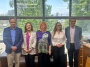Željka Lovrenčić en la Universidad Católica / Željka Lovrenčić na Katoličkom sveučičištu, Foto: Mario Bravo//