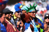 Francuski navijači na stadionu MetLife, Foto: Mike Segar/REUTERS