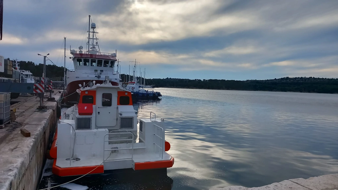 Nova brodica u Brodogradilištu Iskra u Šibeniku