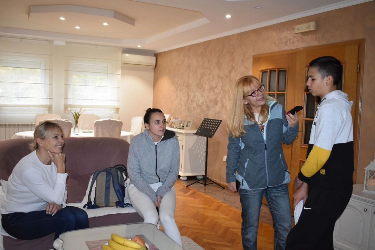 Tereza i Antonela Pehar, Tanja Rau i Borna Pehar