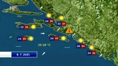 Vrijeme, Foto: HTV/HRT