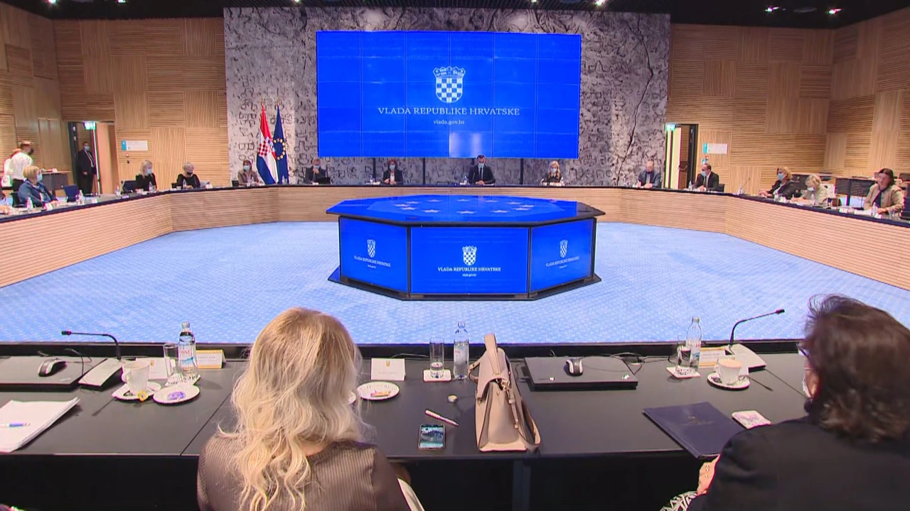 Sjednica Nacionalnog vijeća za razvoj socijalnih politika, Foto: HTV/HRT