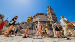 Turisti u Splitu