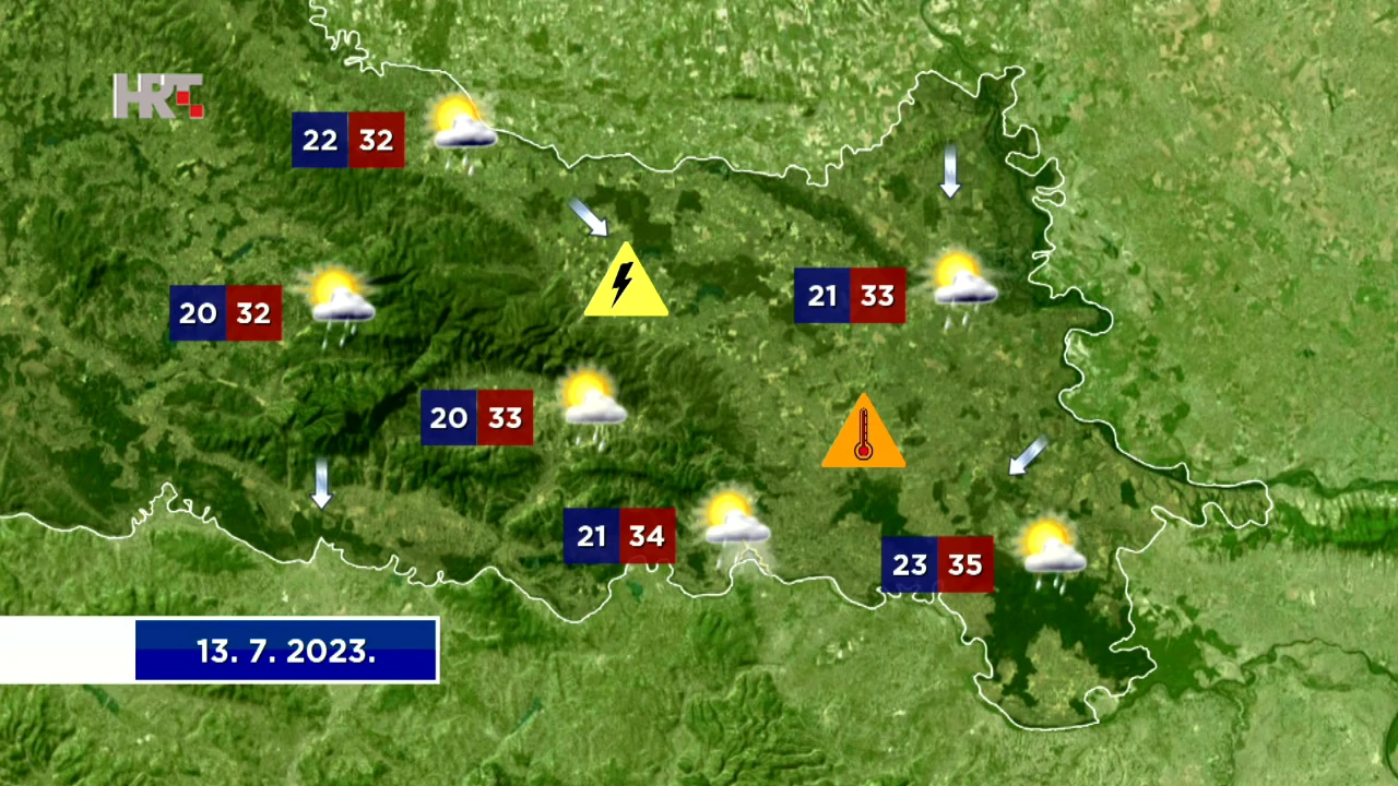 emisija "Vrijeme", Foto: HTV/HRT
