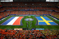 Stadion NRG u Houstonu pred početak dvoboja, Foto: Pedro Nunes/REUTERS