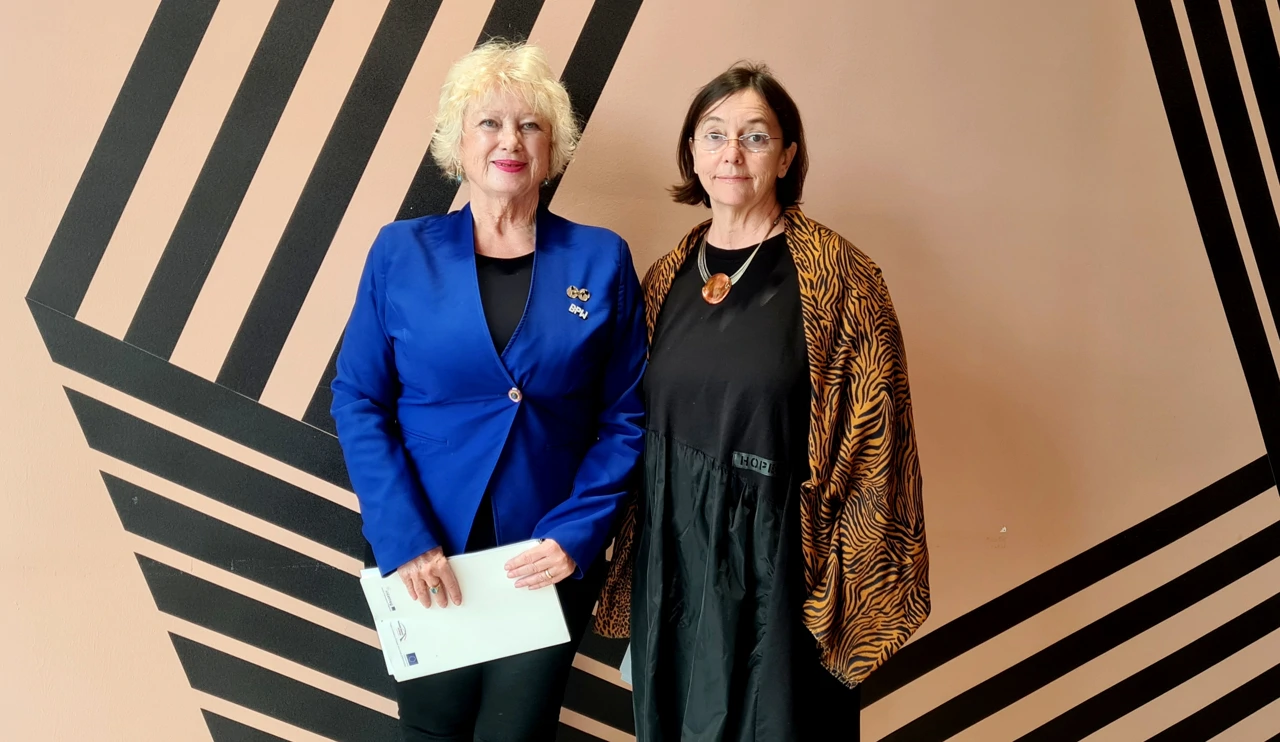 Alida Perkov i Mladenka Morović na Konferenciji 'Žensko poduzetništvo u doba digitalizacije'
