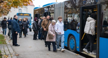 Autobusima besplatno na groblja 