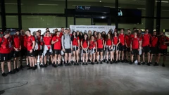 Odlazak hrvatskih sportaša na MI