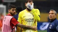 Gianluigi Donnarumma nakon što je ozlijedio Musialu
