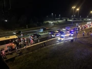 Sukob navijača i policije, Foto: Pixsell/PIXSELL