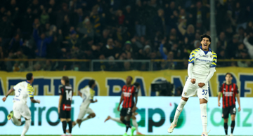 Mariano Troilo nakon drugog pogotka Parme