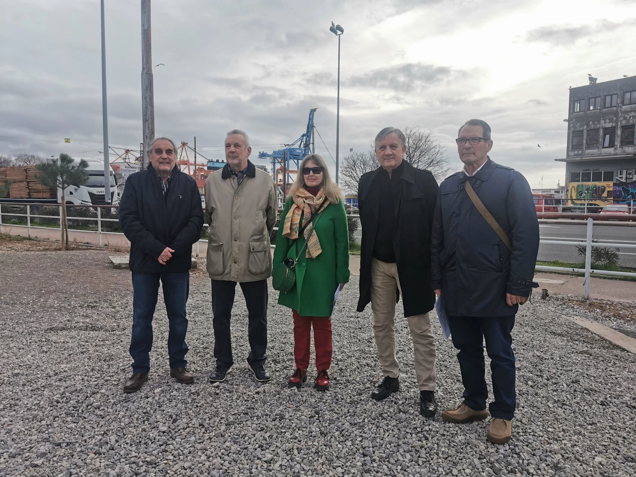 Predstavnici mjesnih odbora: Frković, Mijolović, Zubić-Zec, Samardžić, Komar