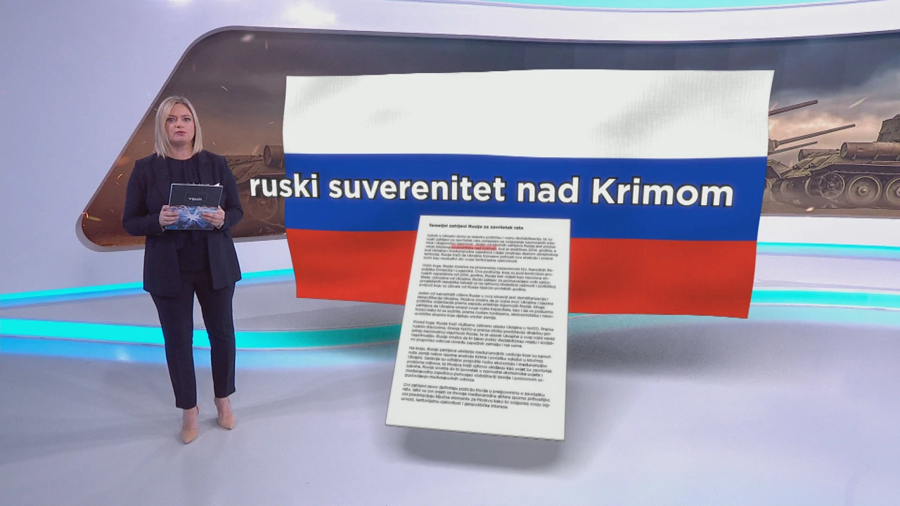 Temeljni zahtjevi Rusije, Foto: HTV/HRT