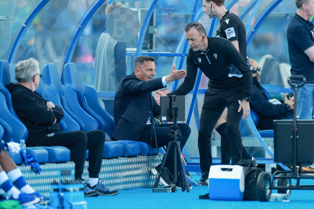 Mario Kovačević na utakmici s Rijekom