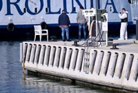  Zadar: Policijski očevid u Gaženici gdje je došlo do pucnjave , Foto: Dino Stanin/PIXSELL