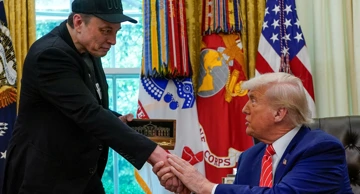 Musk i Trump